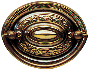 O.9252 Oval plate handle