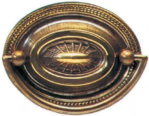 O.1633 Oval plate handle