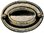 O.1662 Oval plate handle