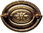 O.1787 Oval plate handle