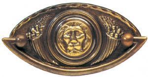 O.1634 Oval plate handle